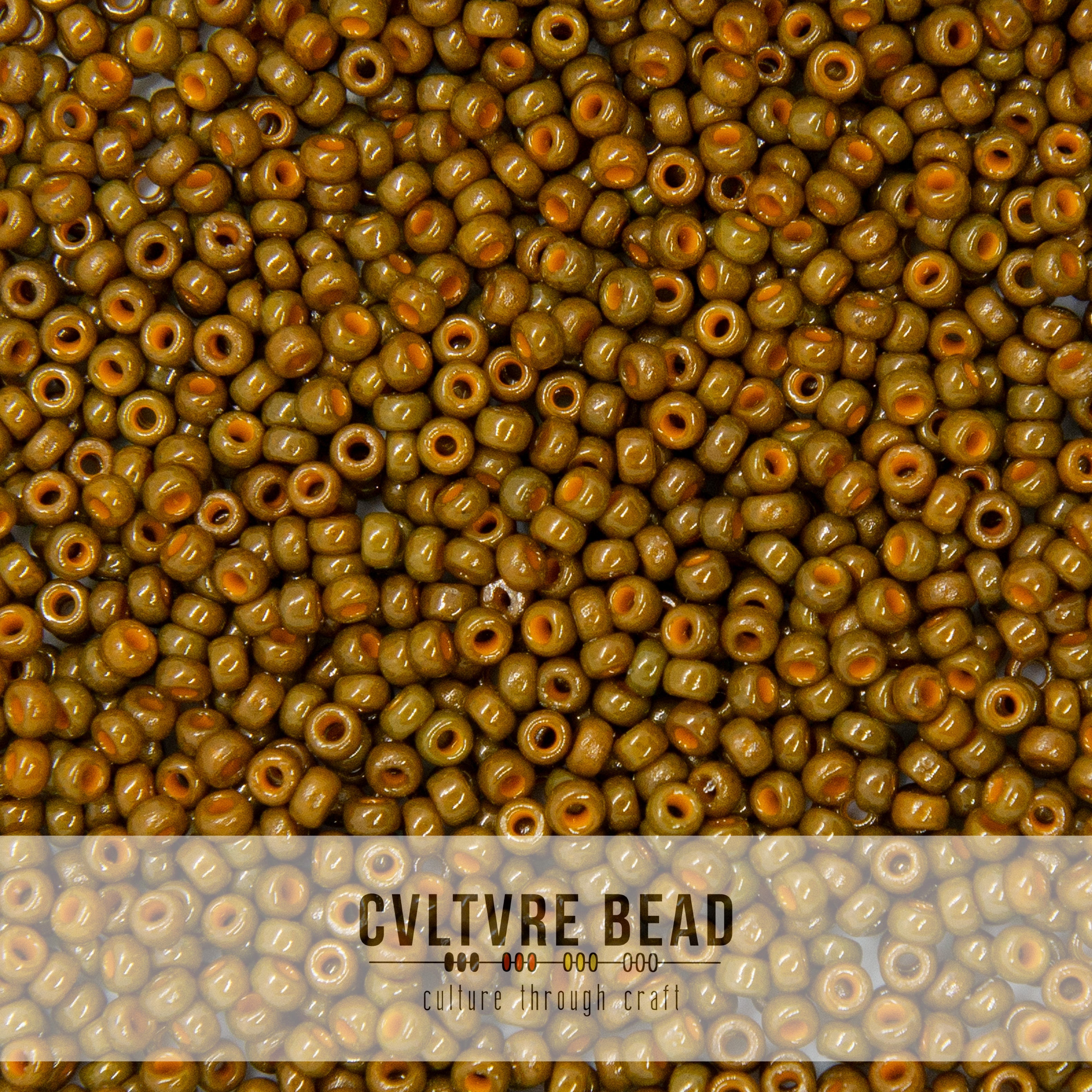 11/0 Duracoat Op. Dyed Topaz - 23g - Miyuki Seed Bead